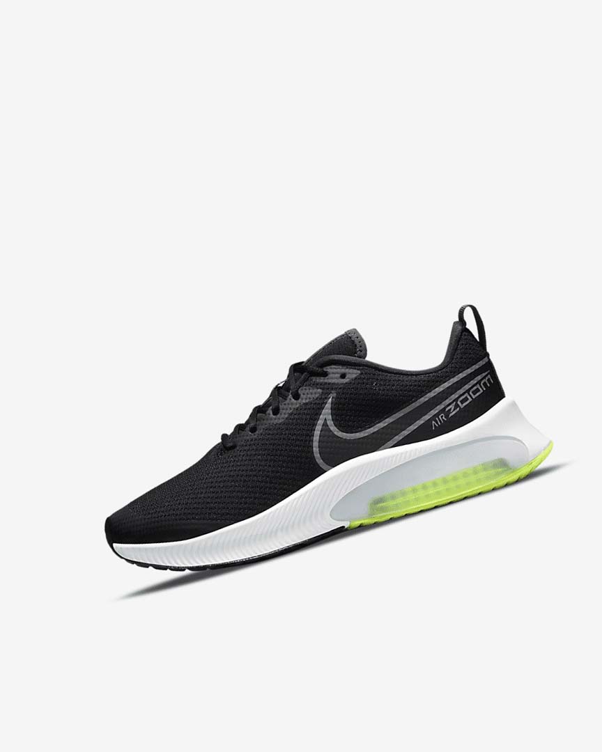 Black / Grey / Dark Grey Nike Air Zoom Arcadia Girls\' Running Shoes | CA_3246