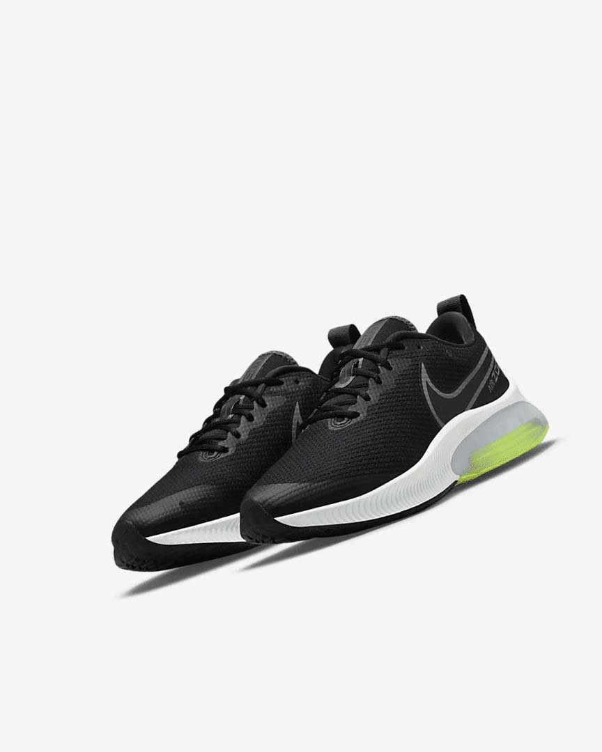 Black / Grey / Dark Grey Nike Air Zoom Arcadia Boys' Running Shoes | CA_5347