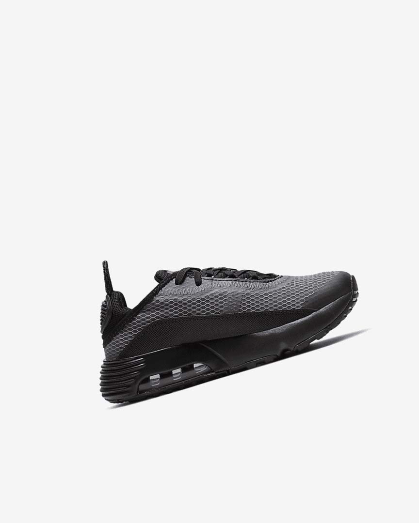 Black / Grey / Dark Grey / White Nike Air Max 2090 Boys' Casual Shoes | CA_2517