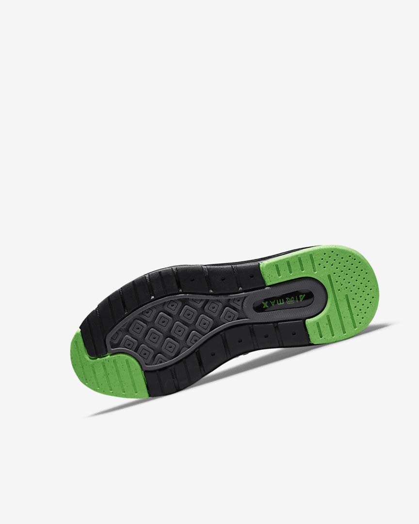 Black / Grey / Green Nike Air Max Genome Boys' Casual Shoes | CA_4990
