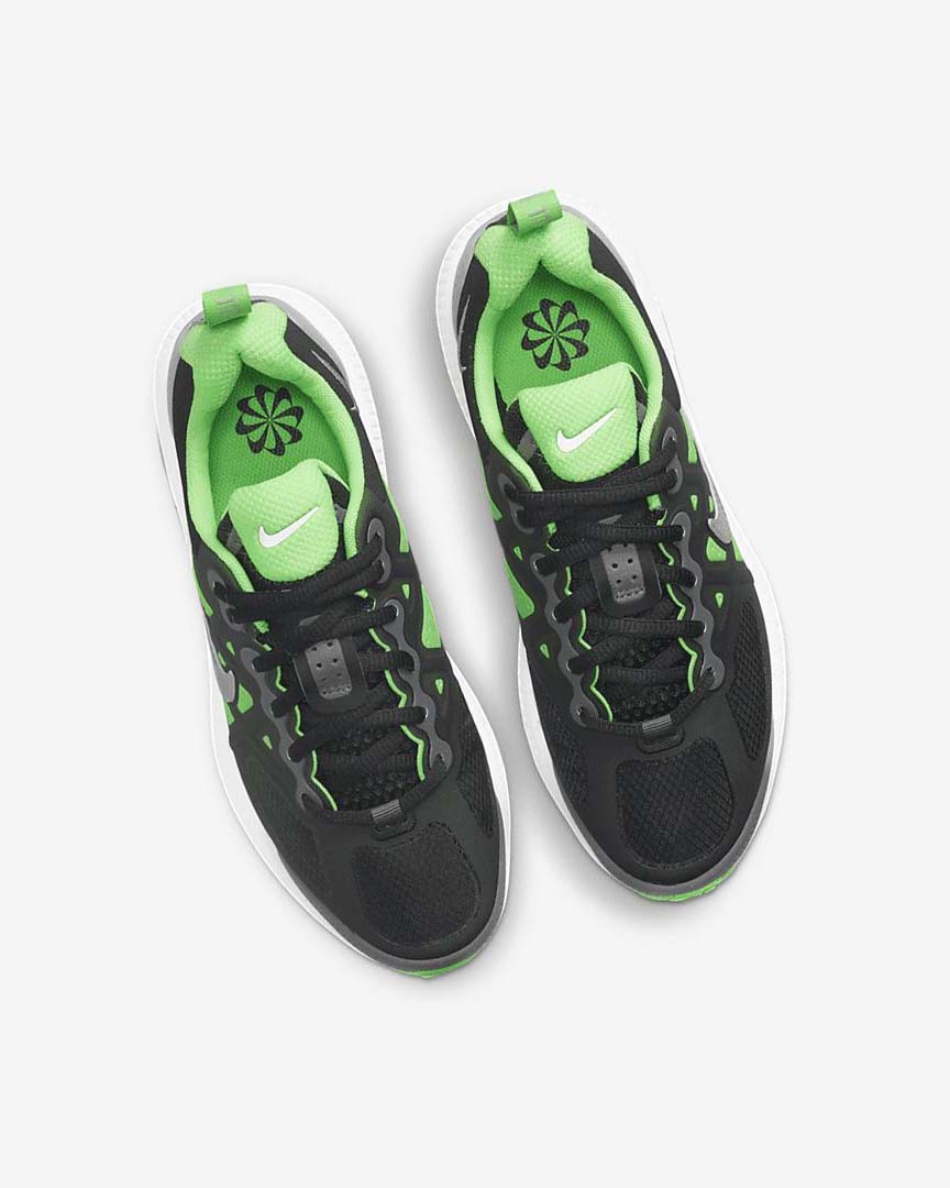 Black / Grey / Green Nike Air Max Genome Boys' Casual Shoes | CA_4990