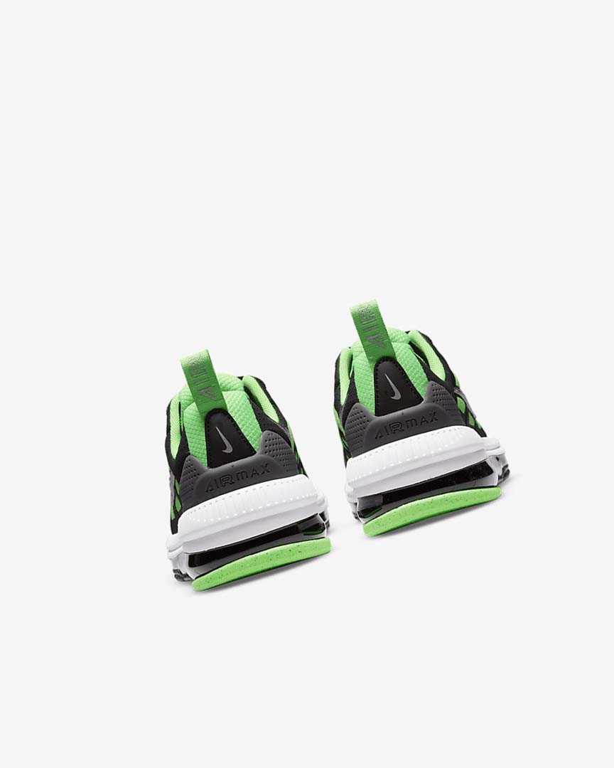 Black / Grey / Green Nike Air Max Genome Boys' Casual Shoes | CA_4990