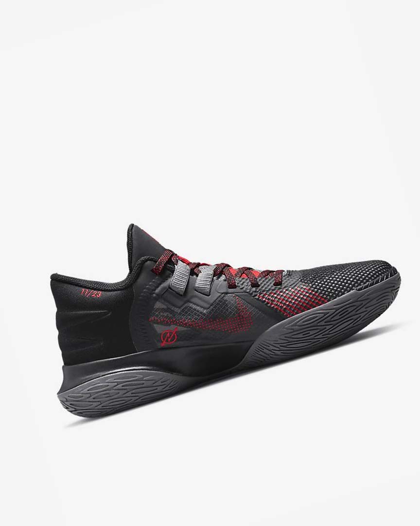 Black / Grey / Grey / Red Nike Kyrie Flytrap 5 Men's Basketball Shoes | CA_3086