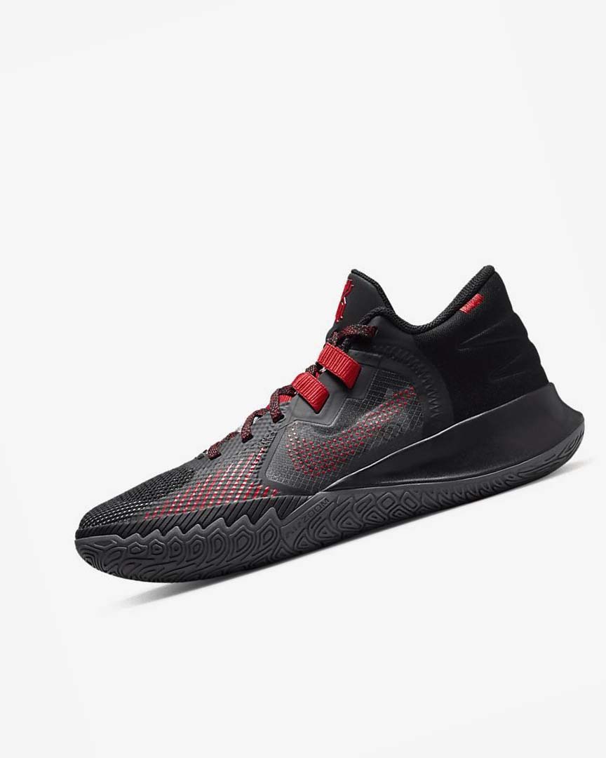 Black / Grey / Grey / Red Nike Kyrie Flytrap 5 Men\'s Basketball Shoes | CA_3086