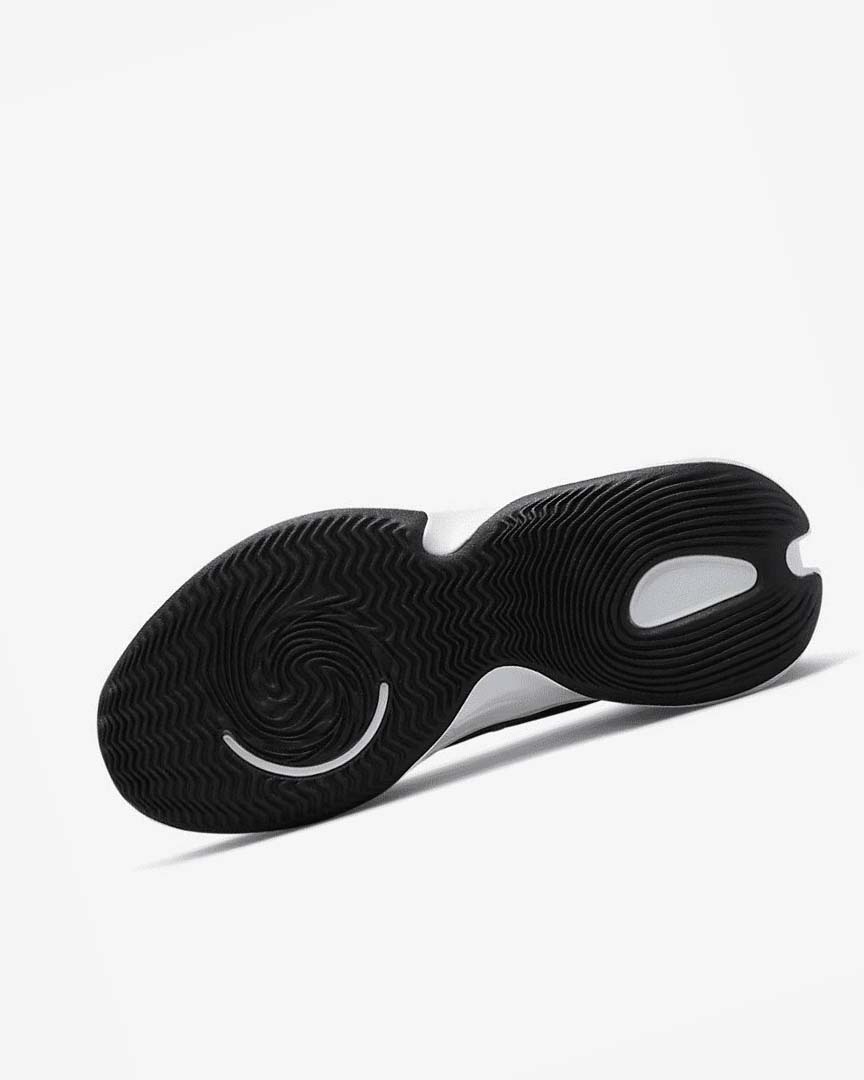 Black / Grey / Grey / White Nike Renew Elevate 3 Men's Basketball Shoes | CA_5268
