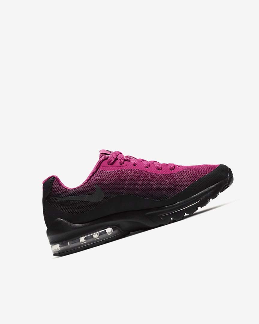 Black / Grey Nike Air Max Invigor Girls' Casual Shoes | CA_2952