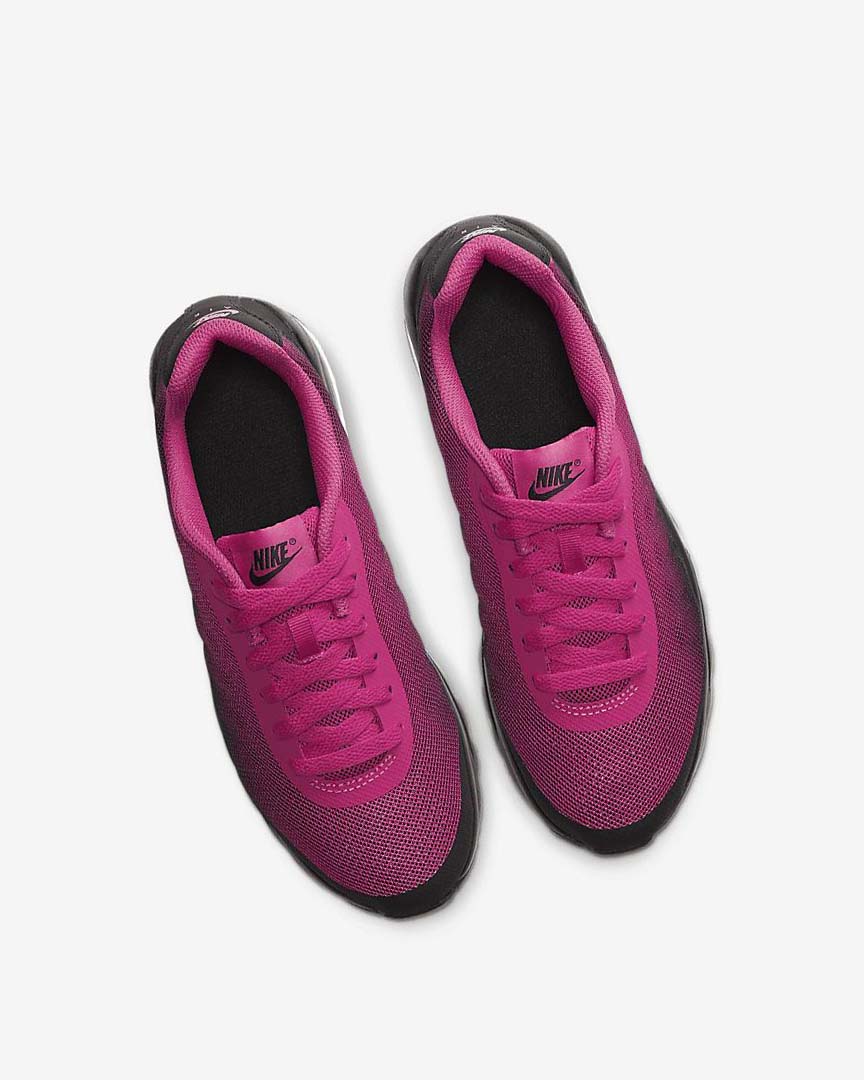 Black / Grey Nike Air Max Invigor Girls' Casual Shoes | CA_2952