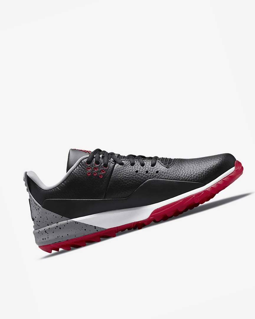 Black / Grey Nike Jordan ADG 3 Men's Golf Shoes | CA_2711