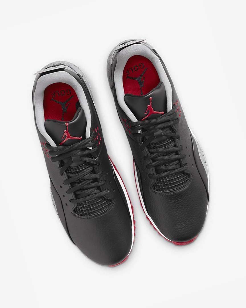 Black / Grey Nike Jordan ADG 3 Men's Golf Shoes | CA_2711