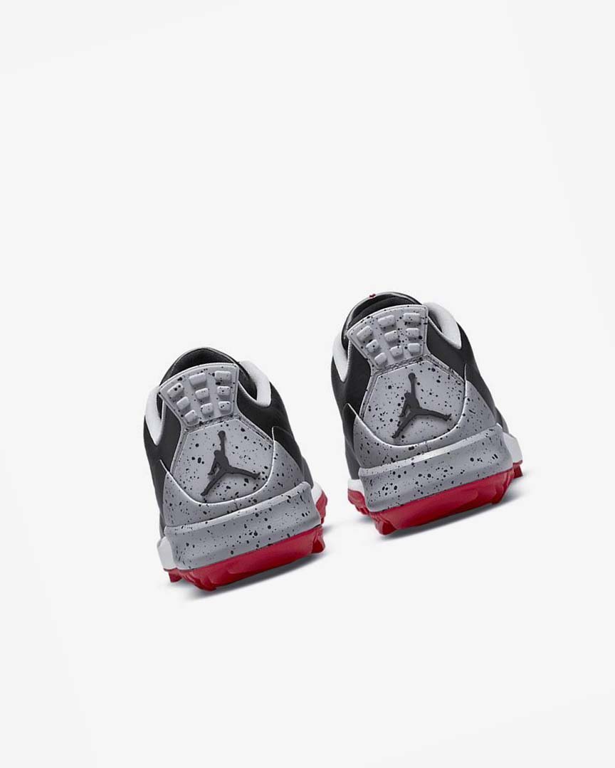 Black / Grey Nike Jordan ADG 3 Men's Golf Shoes | CA_2711