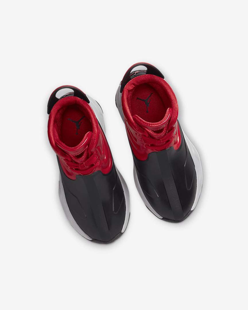 Black / Grey / Red Nike Jordan Drip 23 Boys' Rain Boots | CA_5060