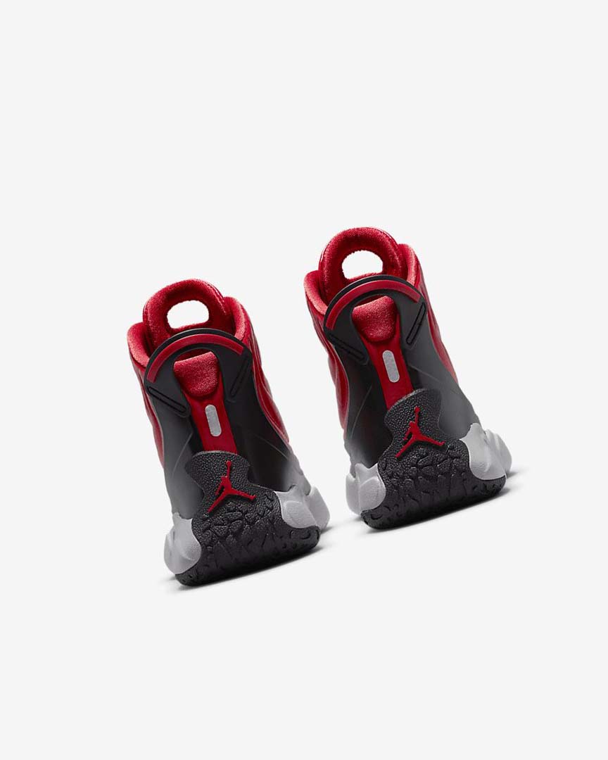 Black / Grey / Red Nike Jordan Drip 23 Boys' Rain Boots | CA_5060