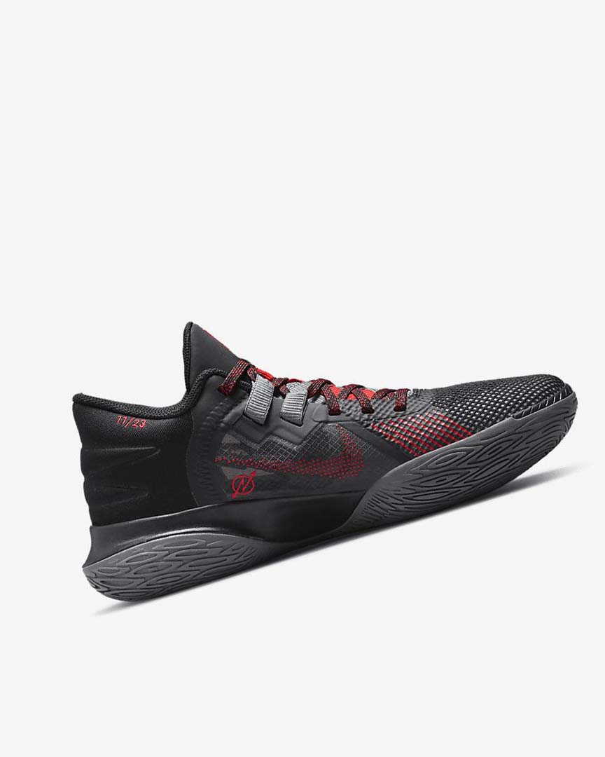 Black / Grey / Red Nike Kyrie Flytrap 5 Women's Basketball Shoes | CA_2979