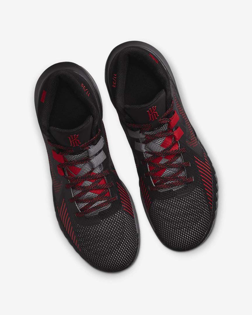 Black / Grey / Red Nike Kyrie Flytrap 5 Women's Basketball Shoes | CA_2979