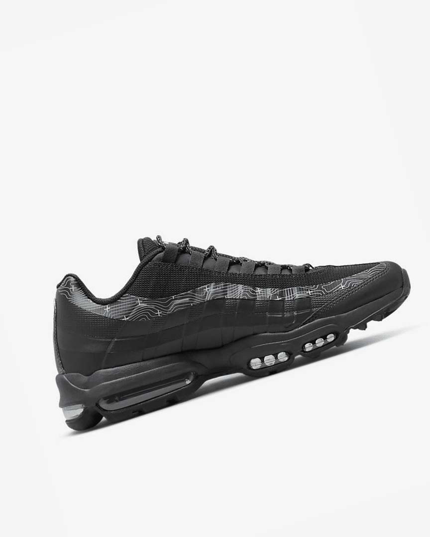 Black / Grey / White / Grey Nike Air Max 95 UL Men's Casual Shoes | CA_2856