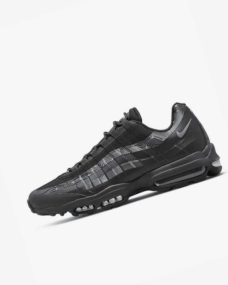 Black / Grey / White / Grey Nike Air Max 95 UL Men\'s Casual Shoes | CA_2856