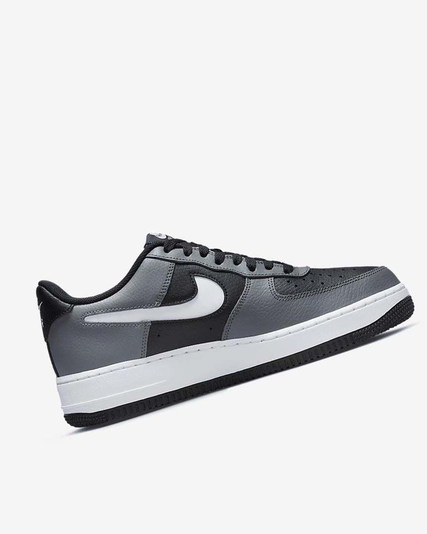 Black / Grey / White Nike Air Force 1 '07 LV8 Men's Sneakers | CA_3055