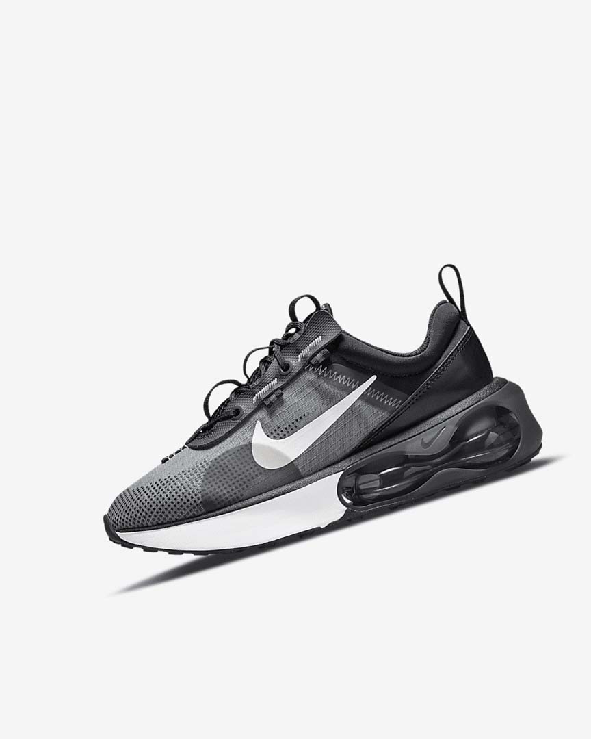 Black / Grey / White Nike Air Max 2021 Boys\' Casual Shoes | CA_3117
