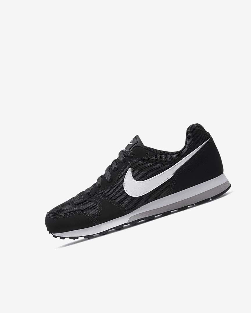 Black / Grey / White Nike MD Runner 2 Boys\' Shoes | CA_5118