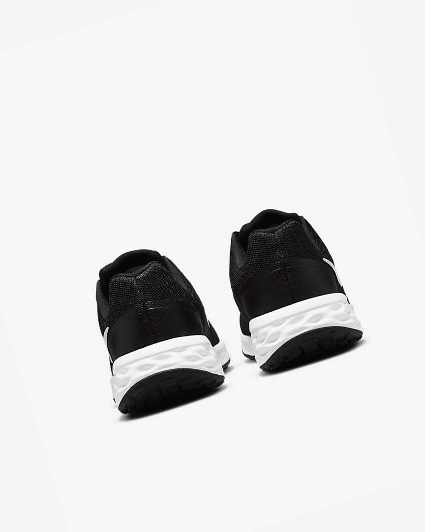 Black / Grey / White Nike Revolution 6 Next Nature Men's Running Shoes | CA_5178