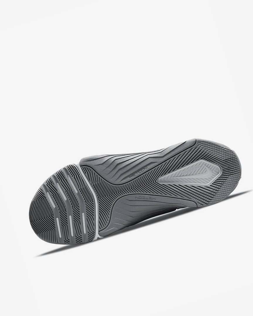 Black / Grey / White / Platinum Nike Metcon 7 FlyEase Men's Training Shoes | CA_2454