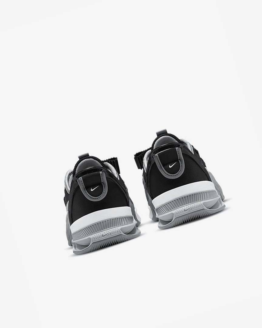 Black / Grey / White / Platinum Nike Metcon 7 FlyEase Men's Training Shoes | CA_2454