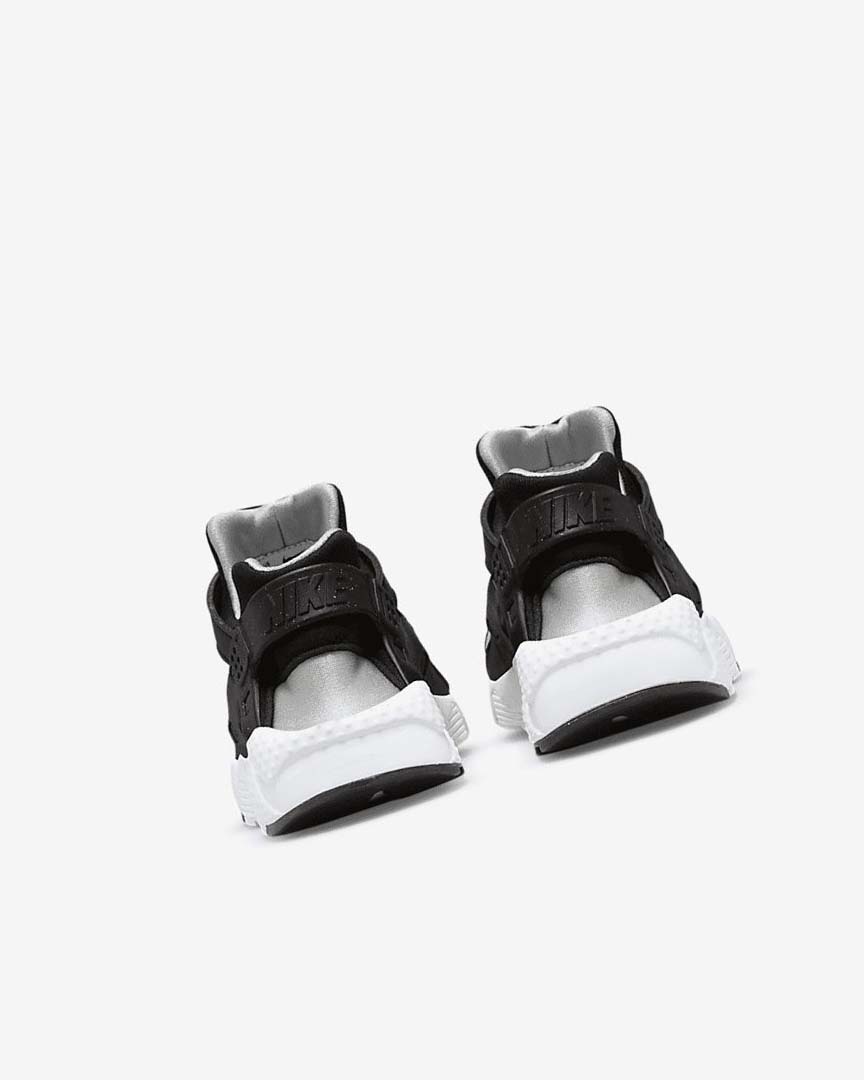 Black / Grey / White / Red Nike Huarache Run Boys' Shoes | CA_2681