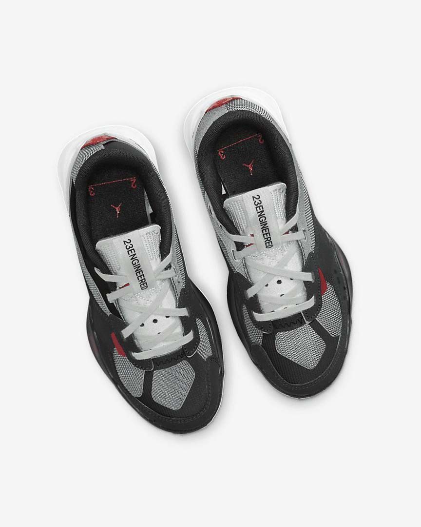 Black / Grey / White / Red Nike Jordan Air 200E Boys' Shoes | CA_4917