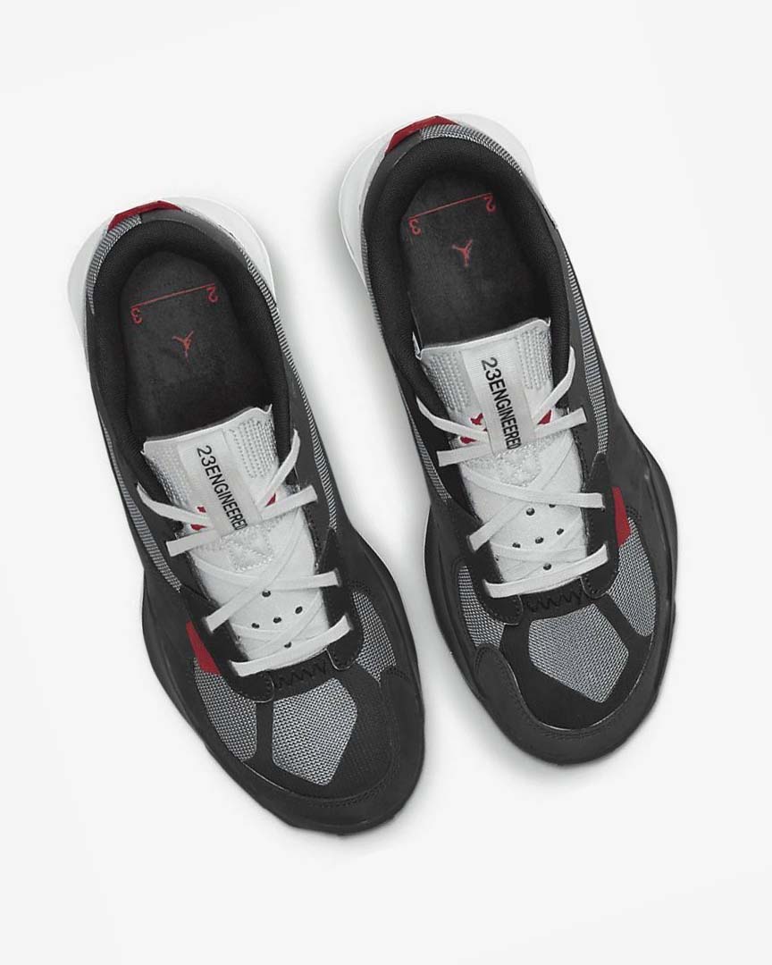 Black / Grey / White / Red Nike Jordan Air 200E Men's Sneakers | CA_5075