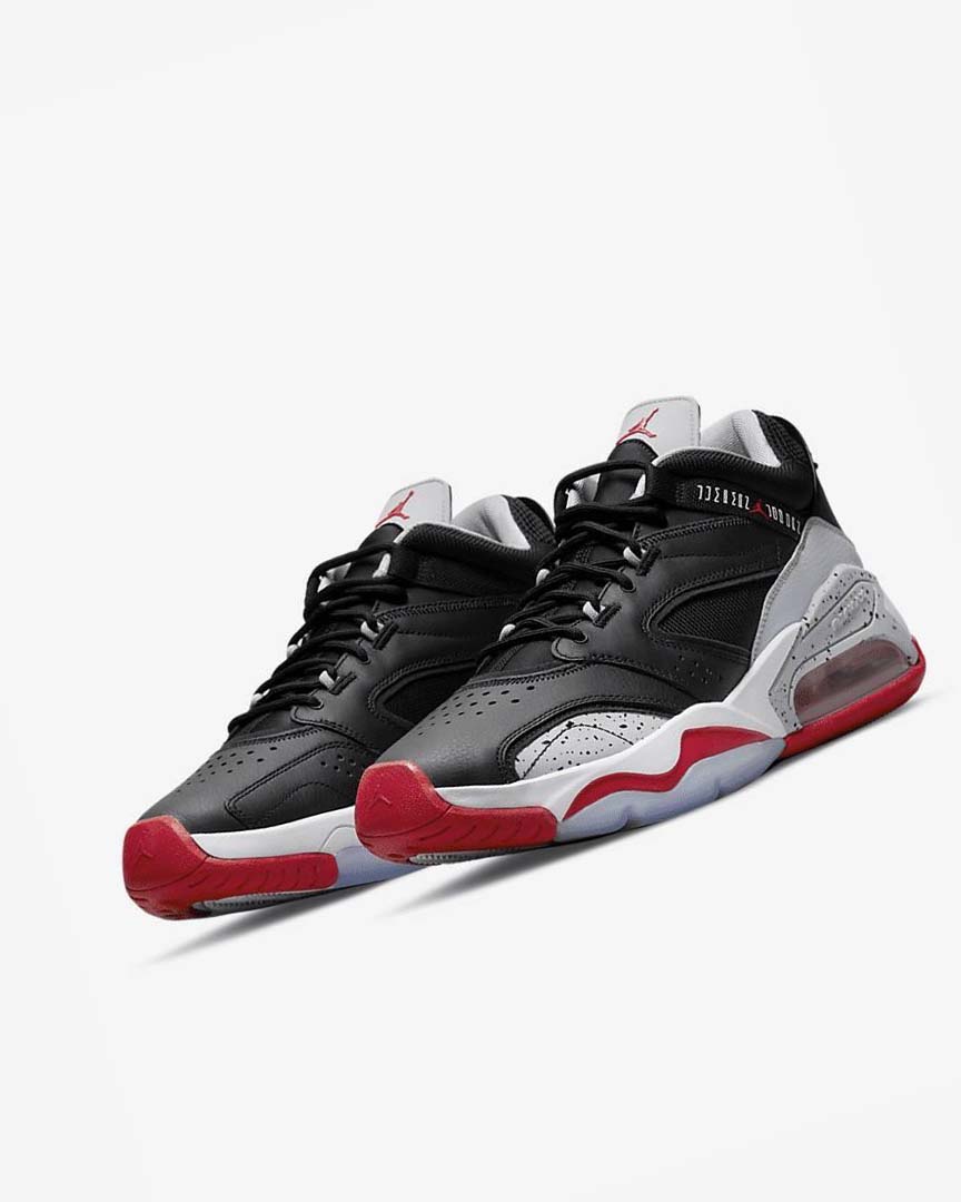 Black / Grey / White / Red Nike Jordan Point Lane Men's Basketball Shoes | CA_4927