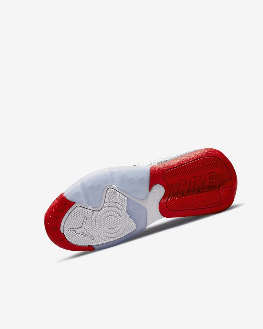 Black / Grey / White / Red Nike Jordan Point Lane Boys' Basketball Shoes | CA_5419