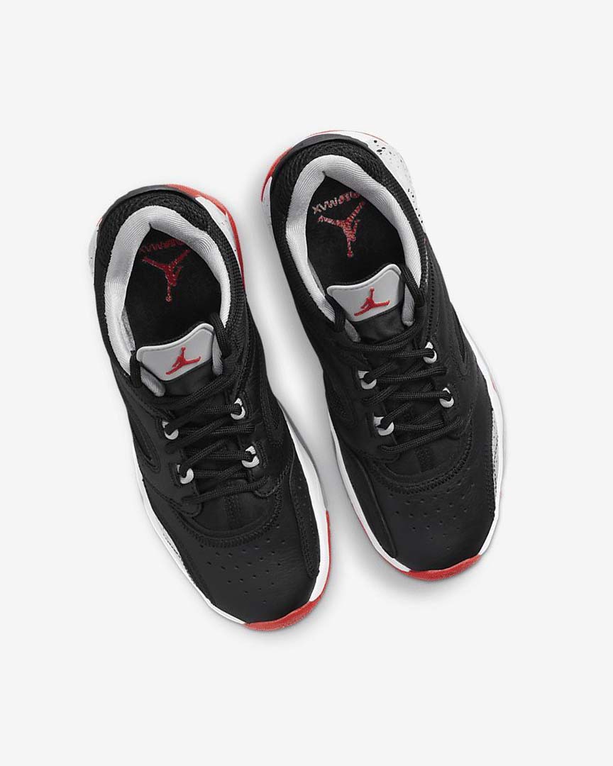 Black / Grey / White / Red Nike Jordan Point Lane Boys' Basketball Shoes | CA_5419