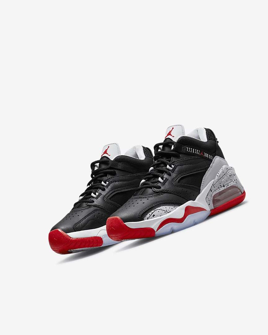 Black / Grey / White / Red Nike Jordan Point Lane Boys' Basketball Shoes | CA_5419