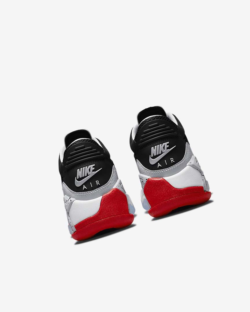 Black / Grey / White / Red Nike Jordan Point Lane Boys' Basketball Shoes | CA_5419