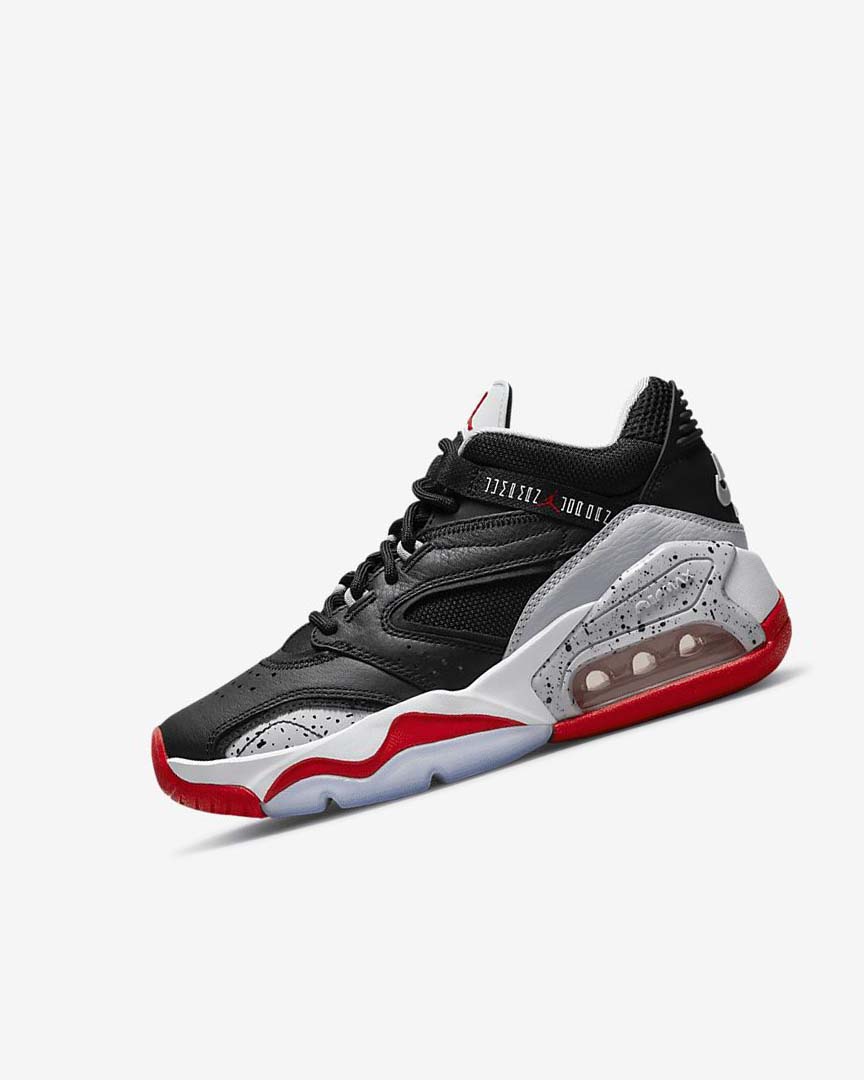 Black / Grey / White / Red Nike Jordan Point Lane Boys\' Basketball Shoes | CA_5419