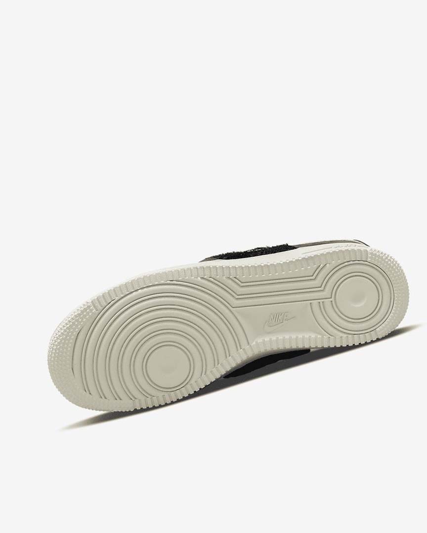 Black / Light Beige Nike Air Force 1 Women's Sneakers | CA_4580