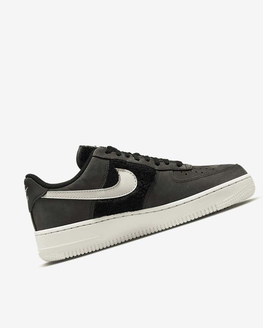 Black / Light Beige Nike Air Force 1 Women's Sneakers | CA_4580