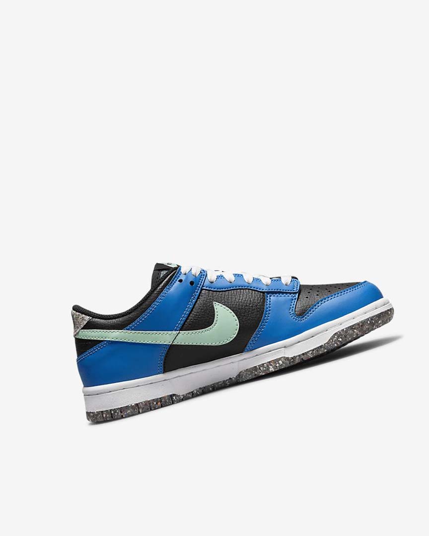 Black / Light Blue / Pink / Mint Nike Dunk Low SE Boys' Sneakers | CA_2236