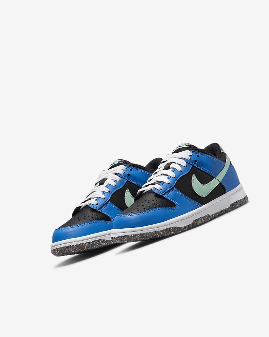 Black / Light Blue / Pink / Mint Nike Dunk Low SE Boys' Sneakers | CA_2236