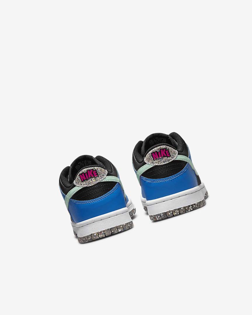 Black / Light Blue / Pink / Mint Nike Dunk Low SE Boys' Sneakers | CA_2236