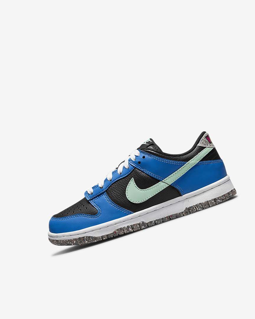 Black / Light Blue / Pink / Mint Nike Dunk Low SE Boys\' Sneakers | CA_2236