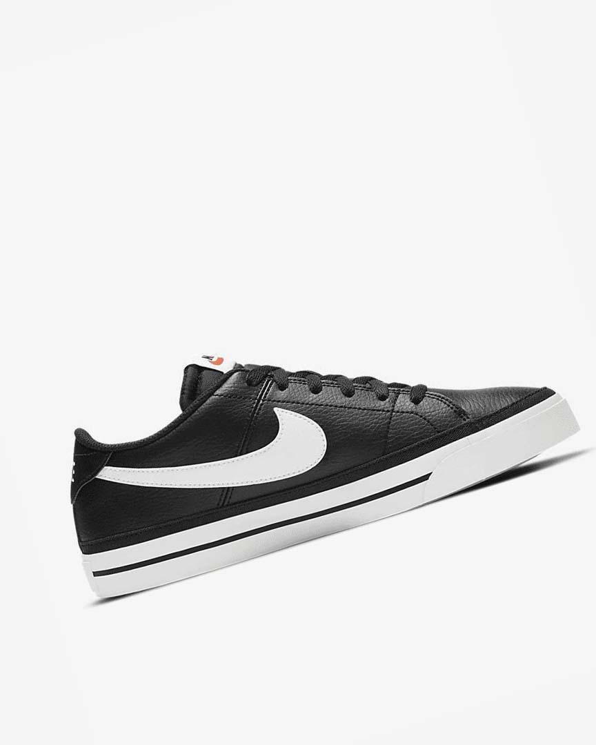Black / Light Brown / White Nike Court Legacy Men's Sneakers | CA_2258