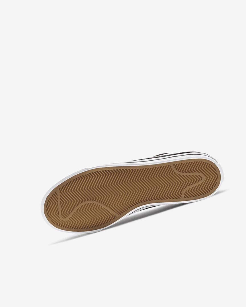 Black / Light Brown / White Nike Court Legacy Girls' Sneakers | CA_2738