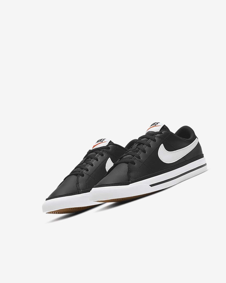 Black / Light Brown / White Nike Court Legacy Girls' Sneakers | CA_2738