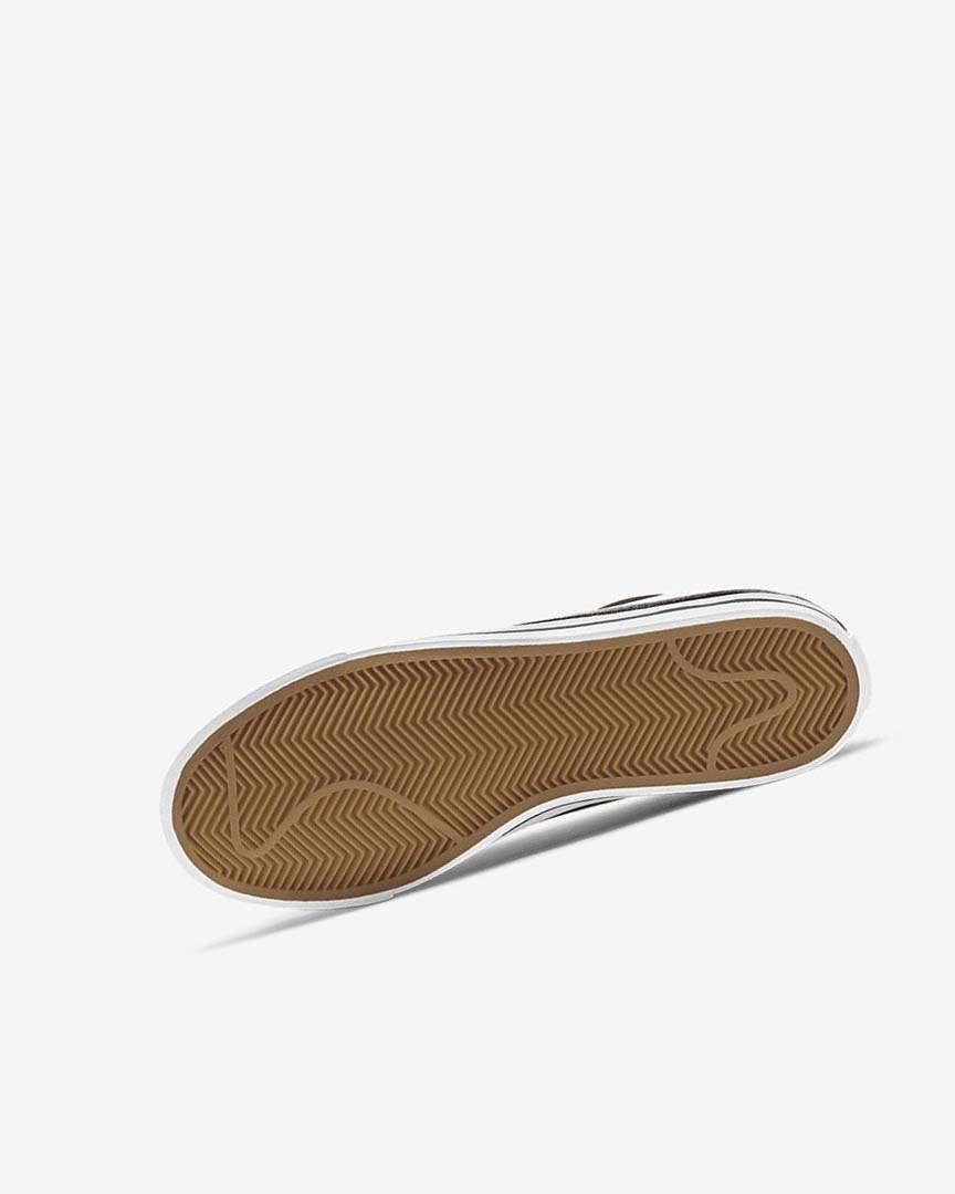Black / Light Brown / White Nike Court Legacy Boys' Sneakers | CA_4902