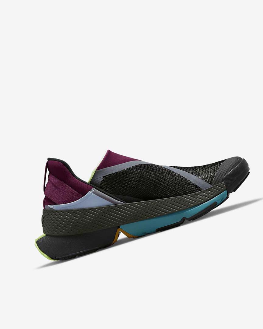 Black / Light Green / Black Nike Go FlyEase Women's Sneakers | CA_2521