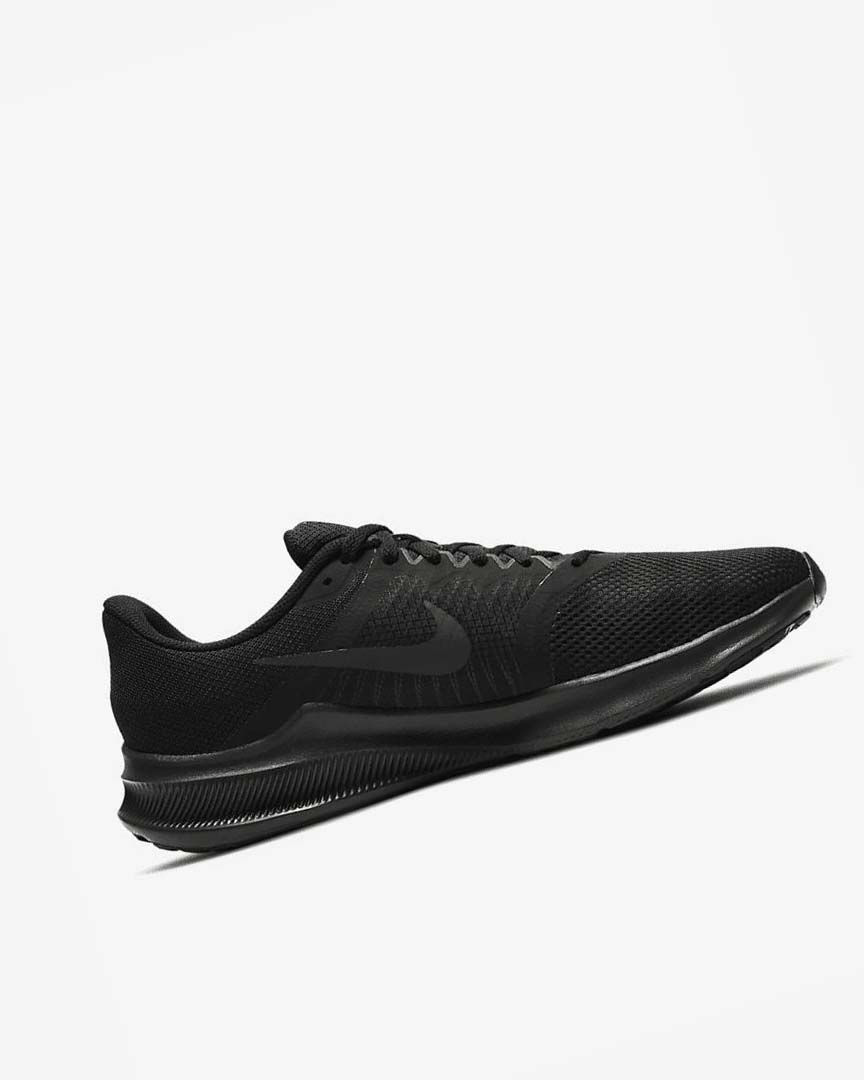 Black / Light Grey / Dark Grey Nike Downshifter 11 Men's Running Shoes | CA_5356