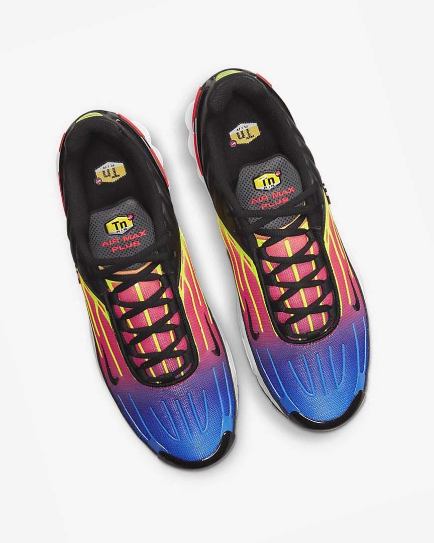 Black / Light Red / Black Nike Air Max Plus 3 Air Max Month Men's Sneakers | CA_5568