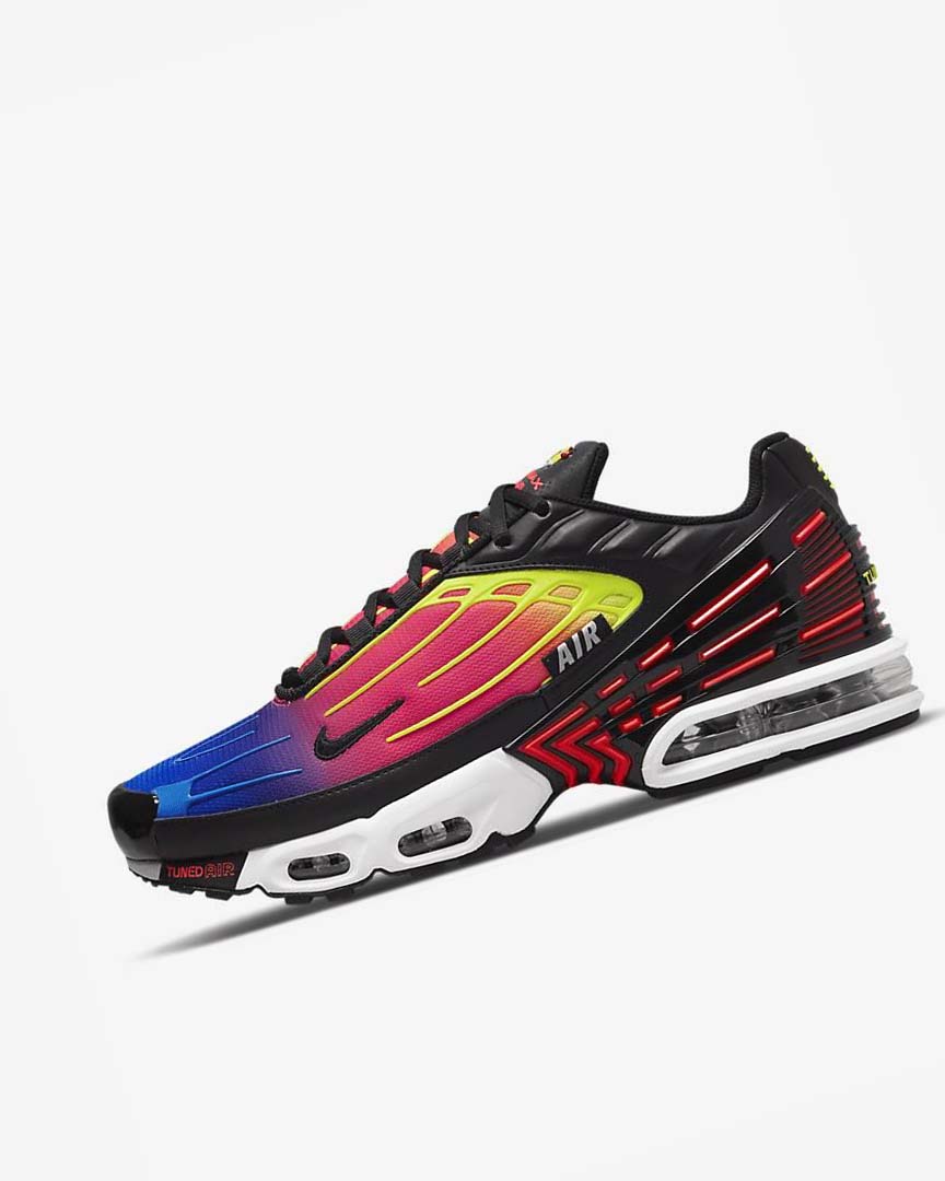Black / Light Red / Black Nike Air Max Plus 3 Air Max Month Men\'s Sneakers | CA_5568