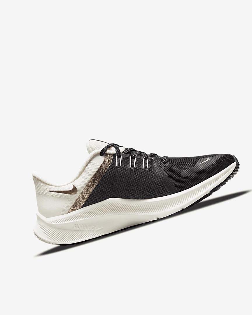 Black / Metal Copper Nike Quest 4 Premium Women's Running Shoes | CA_4569